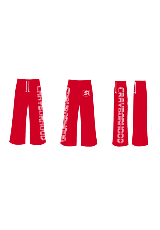 Cotton Terry Flare Pants